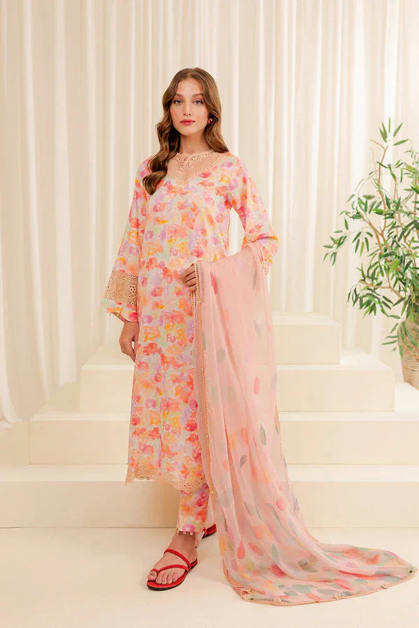 Farasha | Printed Essentials | ETHNIC DEW - Rang-e-Khaas