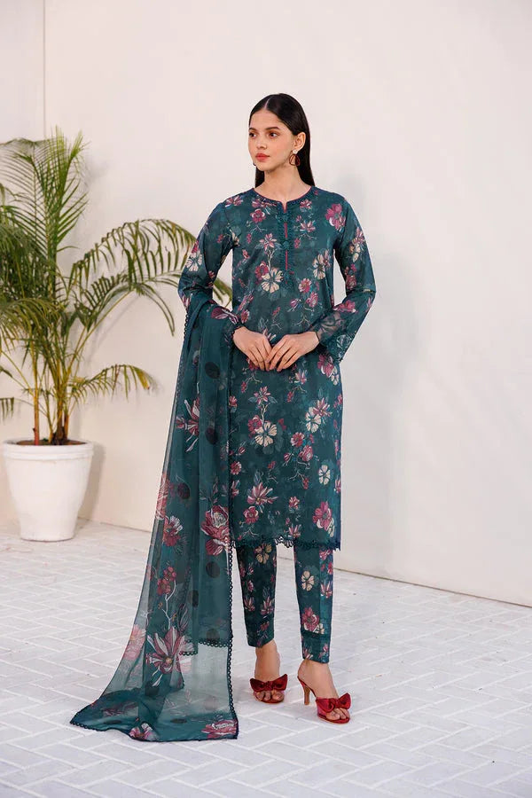 Farasha | Printed Essentials | FLORAL HAZE - Rang-e-Khaas