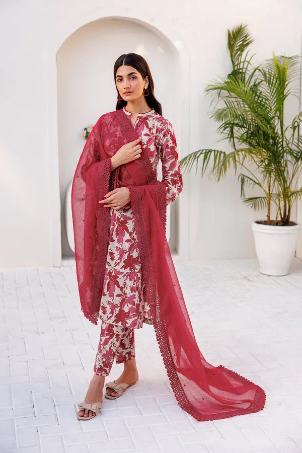 Farasha | Printed Essentials | JASMINE ROSE - Rang-e-Khaas