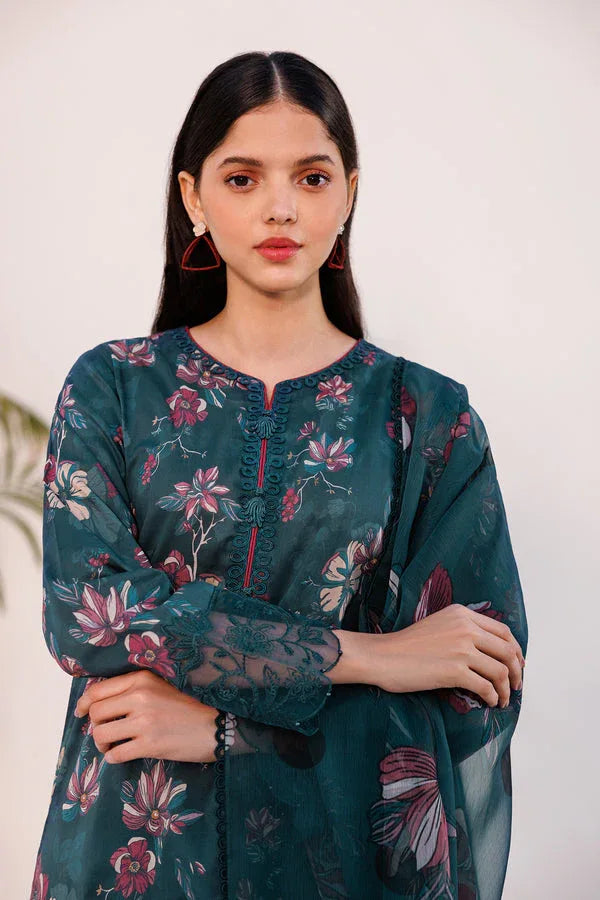 Farasha | Printed Essentials | FLORAL HAZE - Rang-e-Khaas