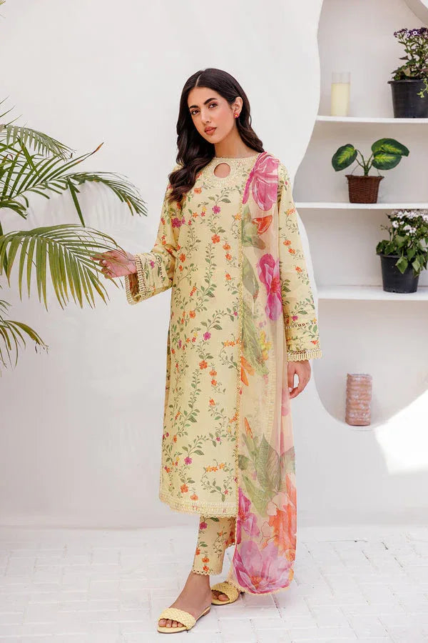 Farasha | Printed Essentials | PASTEL GLEAM - Rang-e-Khaas