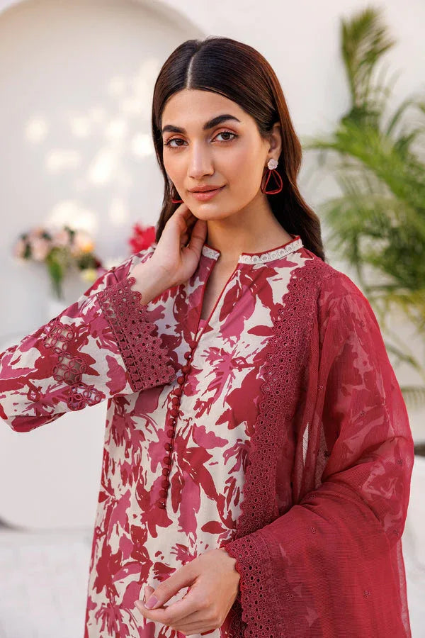 Farasha | Printed Essentials | JASMINE ROSE - Rang-e-Khaas