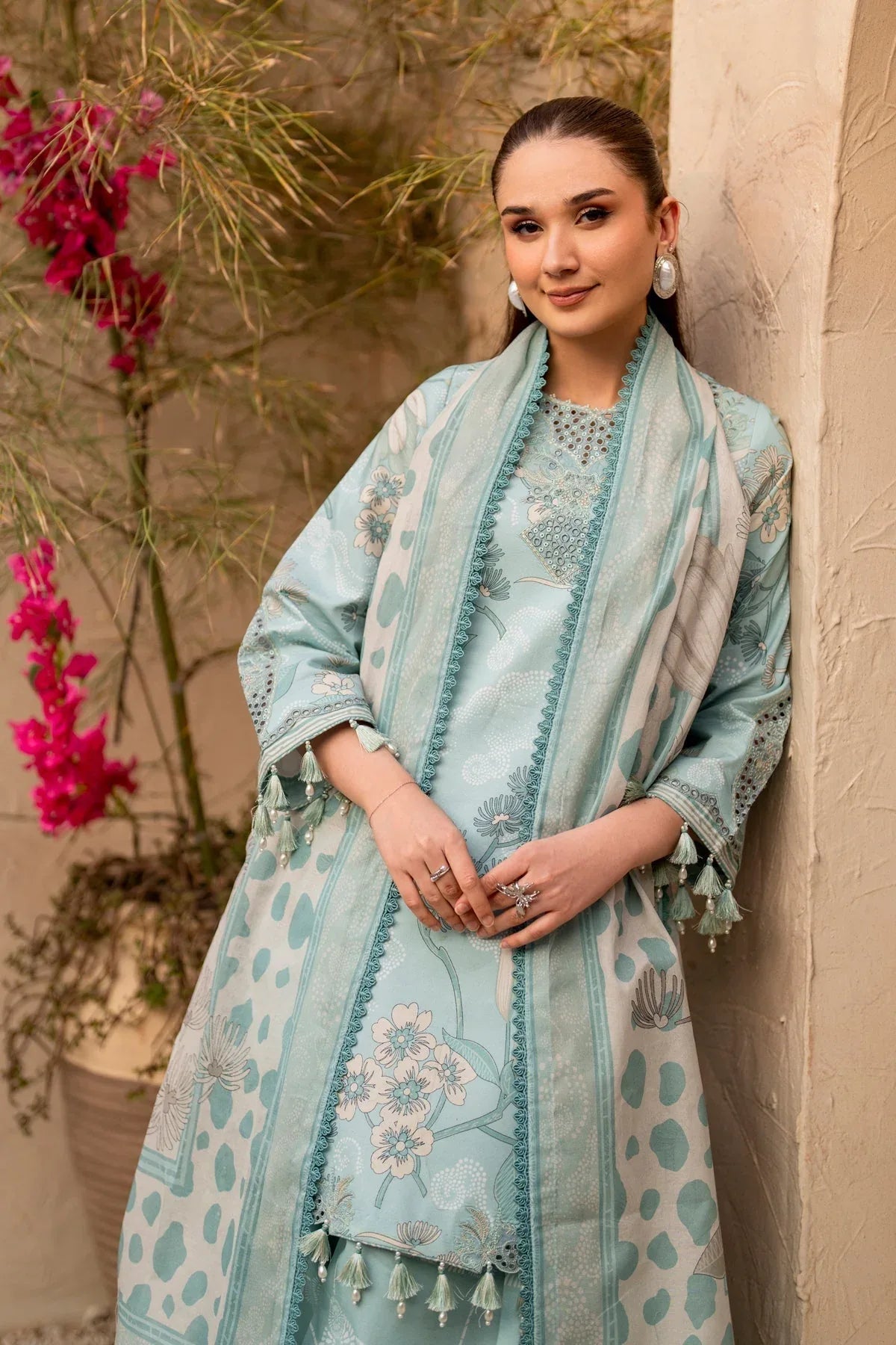 Alizeh | Levana Lawn | Fawn - Rang-e-Khaas