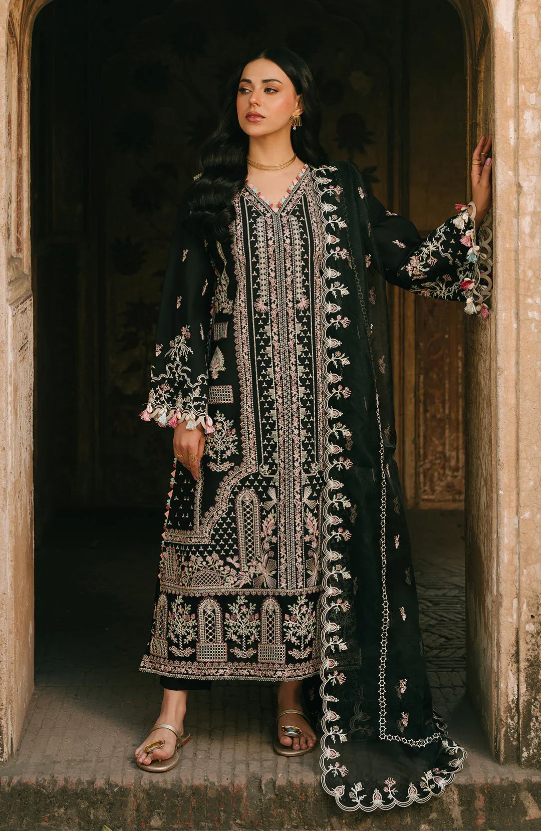 Fiona | Sarang Lawn 25 | Kara - Rang-e-Khaas