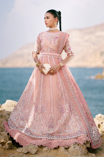 AJR Couture | Dastan Luxury Lawn 25 | Flair - Rang-e-Khaas