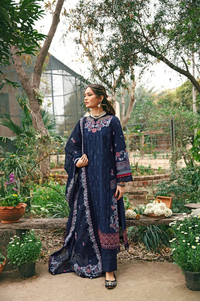Florent | Luxury Lawn 24 | 3A - Rang-e-Khaas