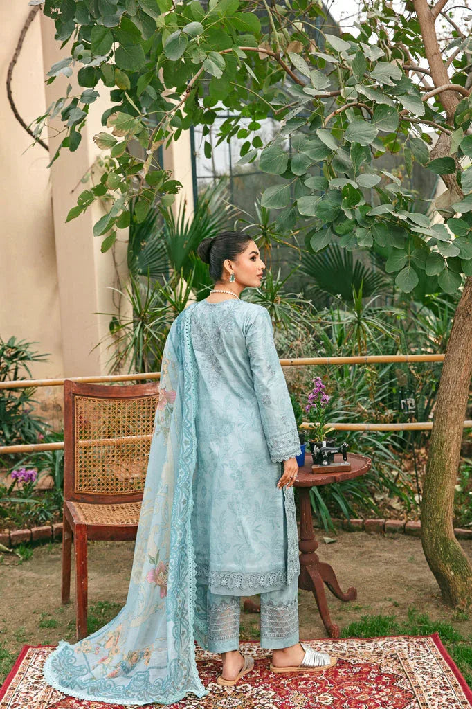 Florent | Luxury Lawn 24 | FFL-8B - Rang-e-Khaas