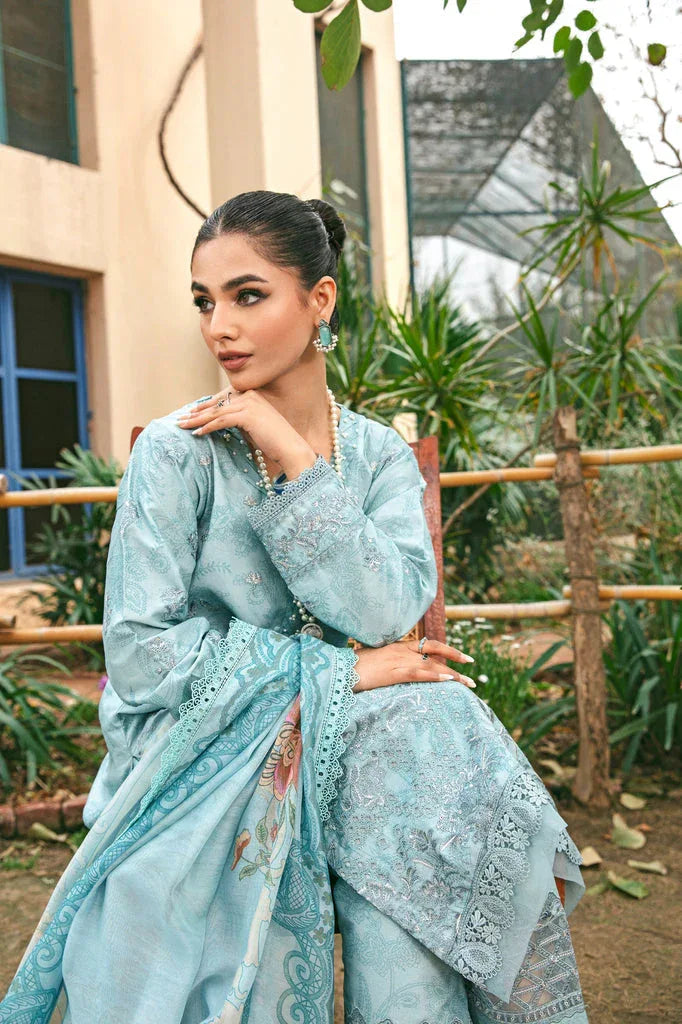 Florent | Luxury Lawn 24 | FFL-8B - Rang-e-Khaas