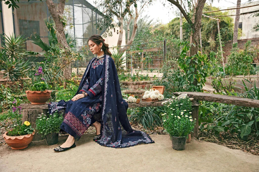Florent | Luxury Lawn 24 | 3A - Rang-e-Khaas