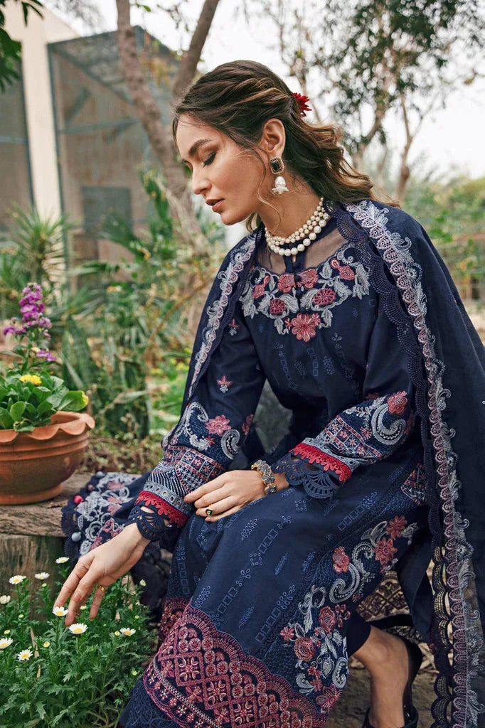 Florent | Luxury Lawn 24 | 3A - Rang-e-Khaas