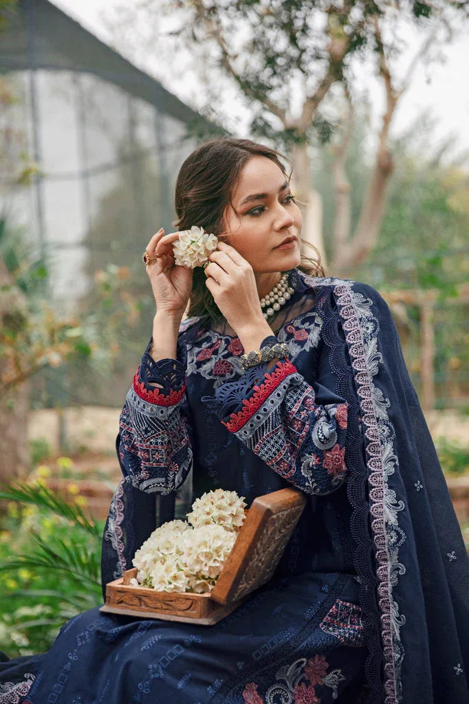 Florent | Luxury Lawn 24 | 3A - Rang-e-Khaas