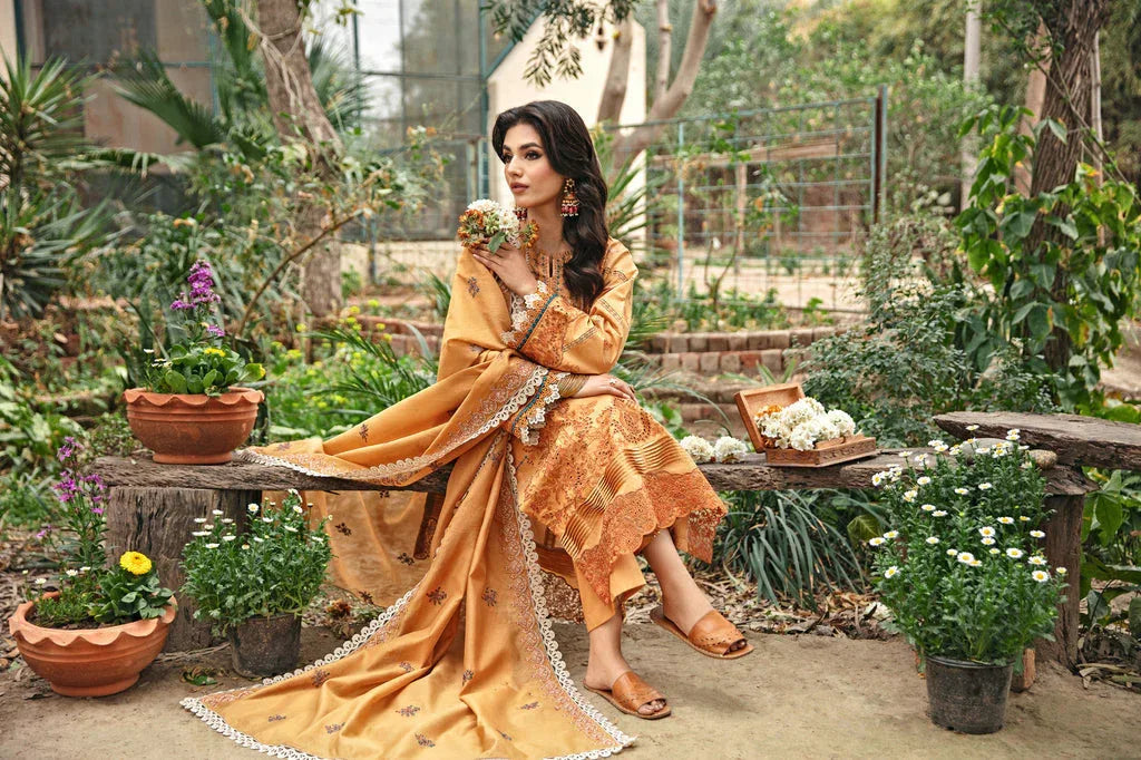 Florent | Luxury Lawn 24 | FFL-4A - Rang-e-Khaas