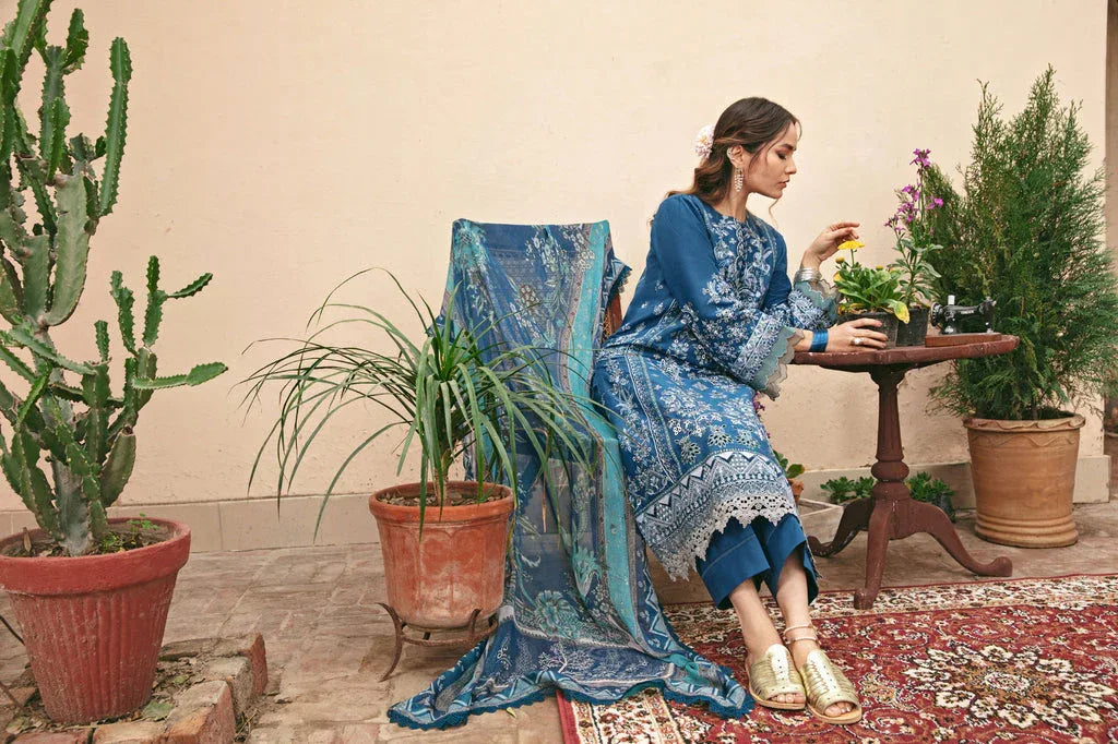 Florent | Luxury Lawn 24 | FFL-5A - Rang-e-Khaas