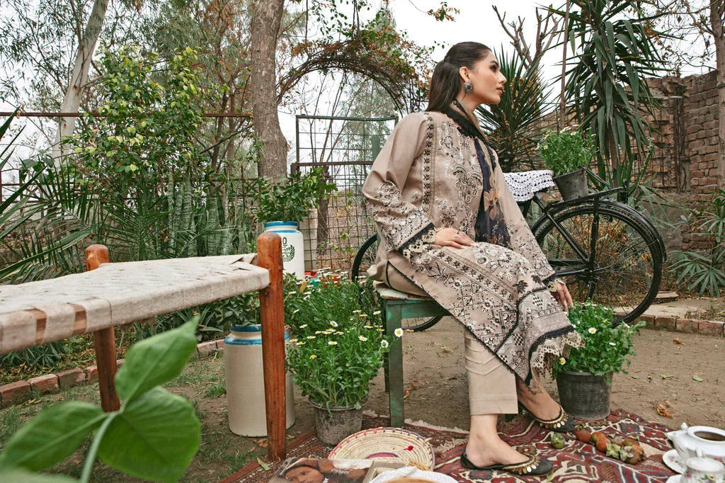 Florent | Luxury Lawn 24 | FFL-5B - Rang-e-Khaas