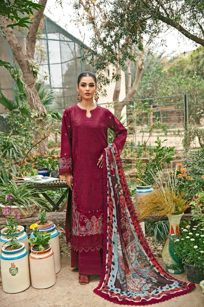 Florent | Luxury Lawn 24 | FFL-1B - Rang-e-Khaas