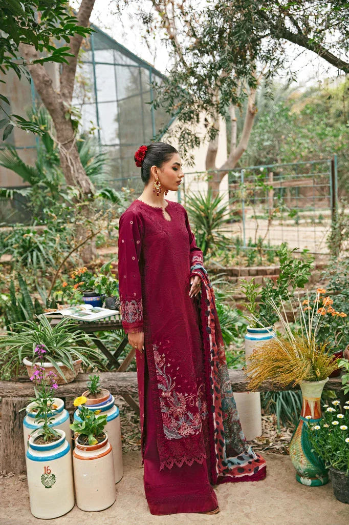 Florent | Luxury Lawn 24 | FFL-1B - Rang-e-Khaas