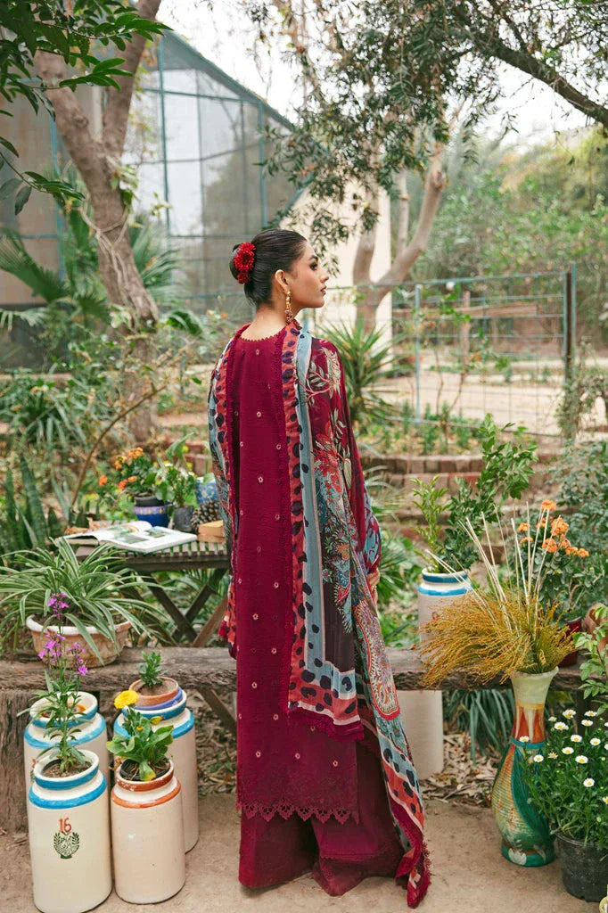 Florent | Luxury Lawn 24 | FFL-1B - Rang-e-Khaas