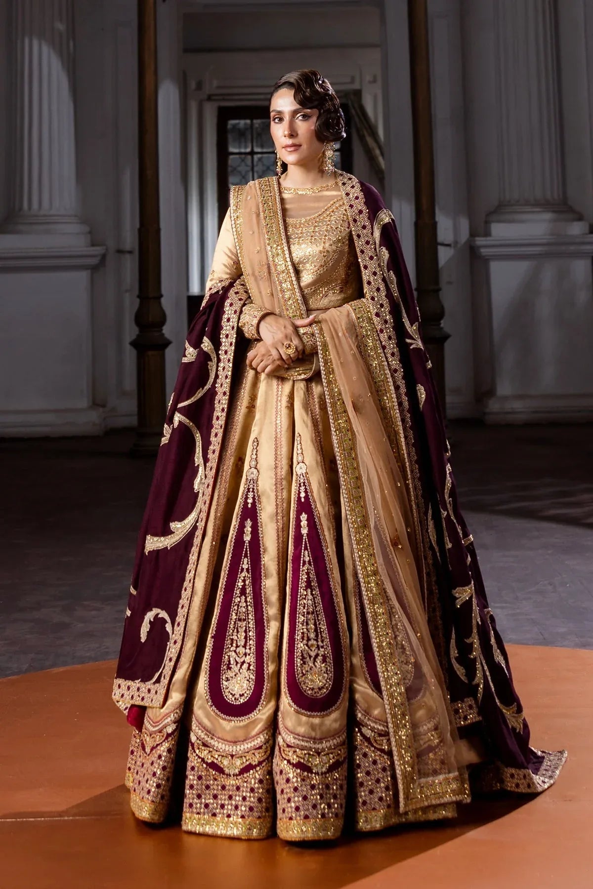 Erum Khan | Jahan Wedding 25 | Plum Spark - Rang-e-Khaas