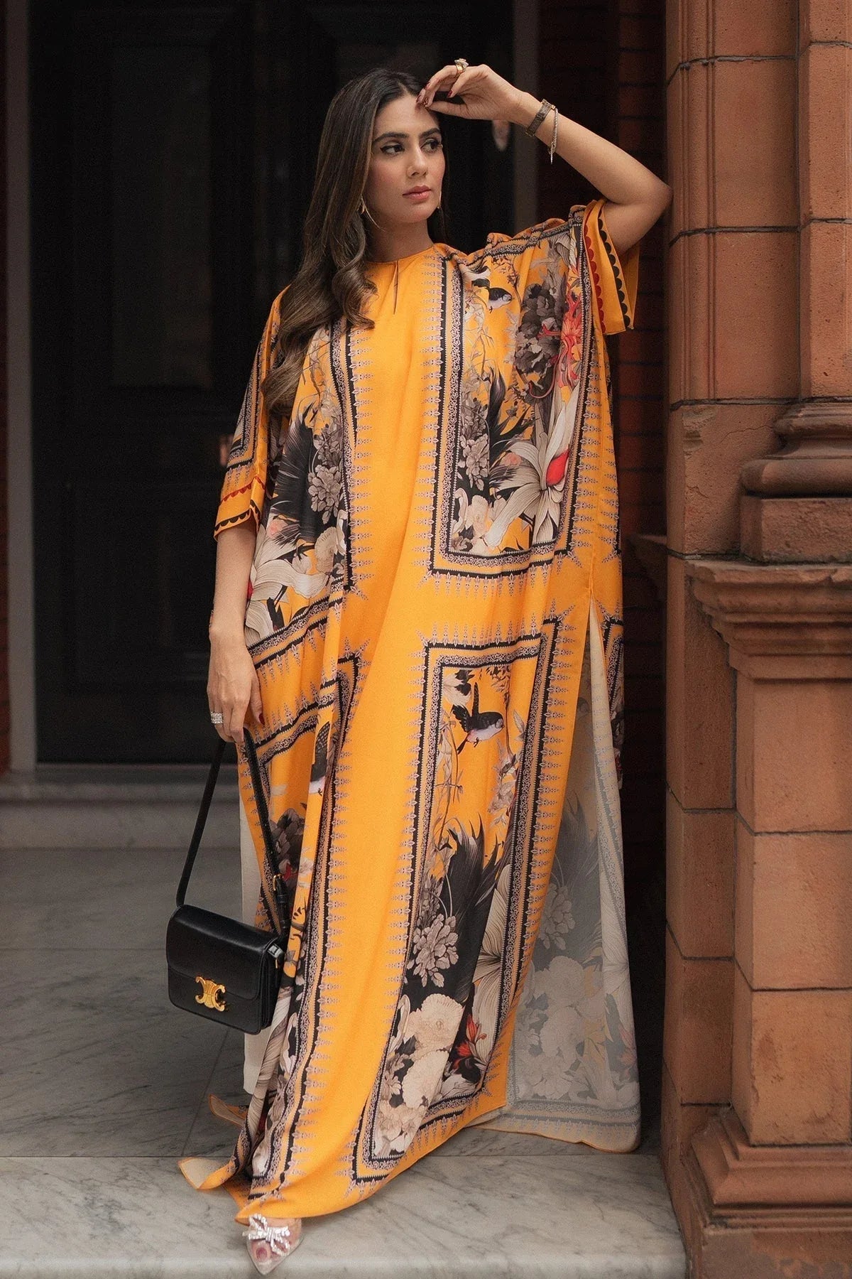 Erum Khan I Kaftan Edit I Halo Haze - Rang-e-Khaas