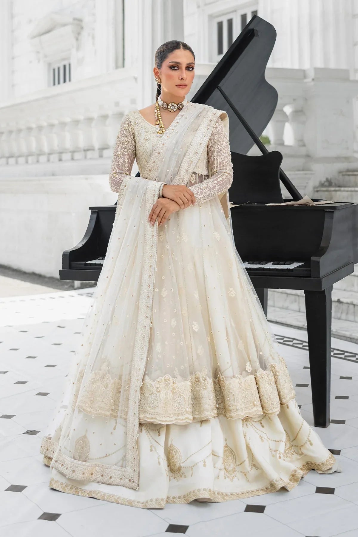 Erum Khan | Jahan Wedding 25 | Snow Pearl - Rang-e-Khaas