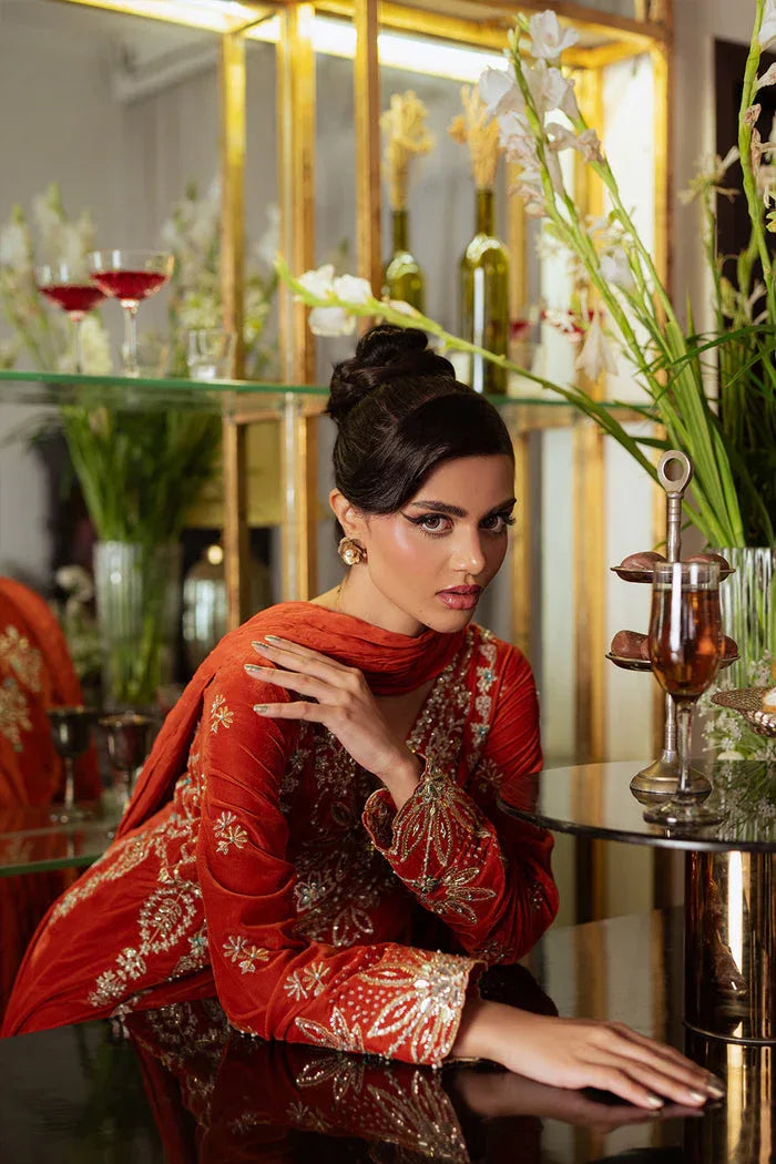 Saira Rizwan | Velvet Pret 25 | NEELAM-SRVP25-06 - Rang-e-Khaas