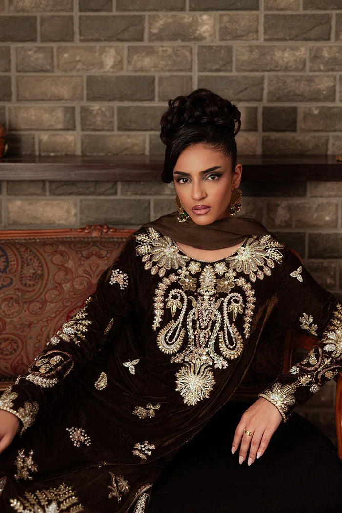 Saira Rizwan | Velvet Pret 25 | GURR-SRVP25-09 - Rang-e-Khaas