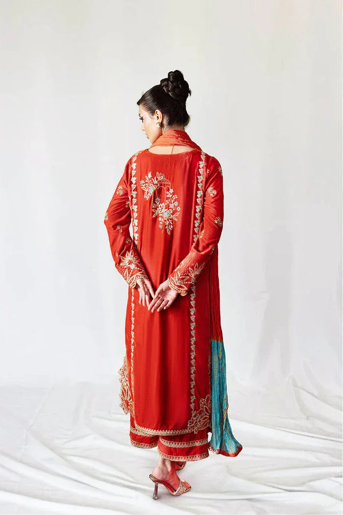 Saira Rizwan | Velvet Pret 25 | NEELAM-SRVP25-06 - Rang-e-Khaas
