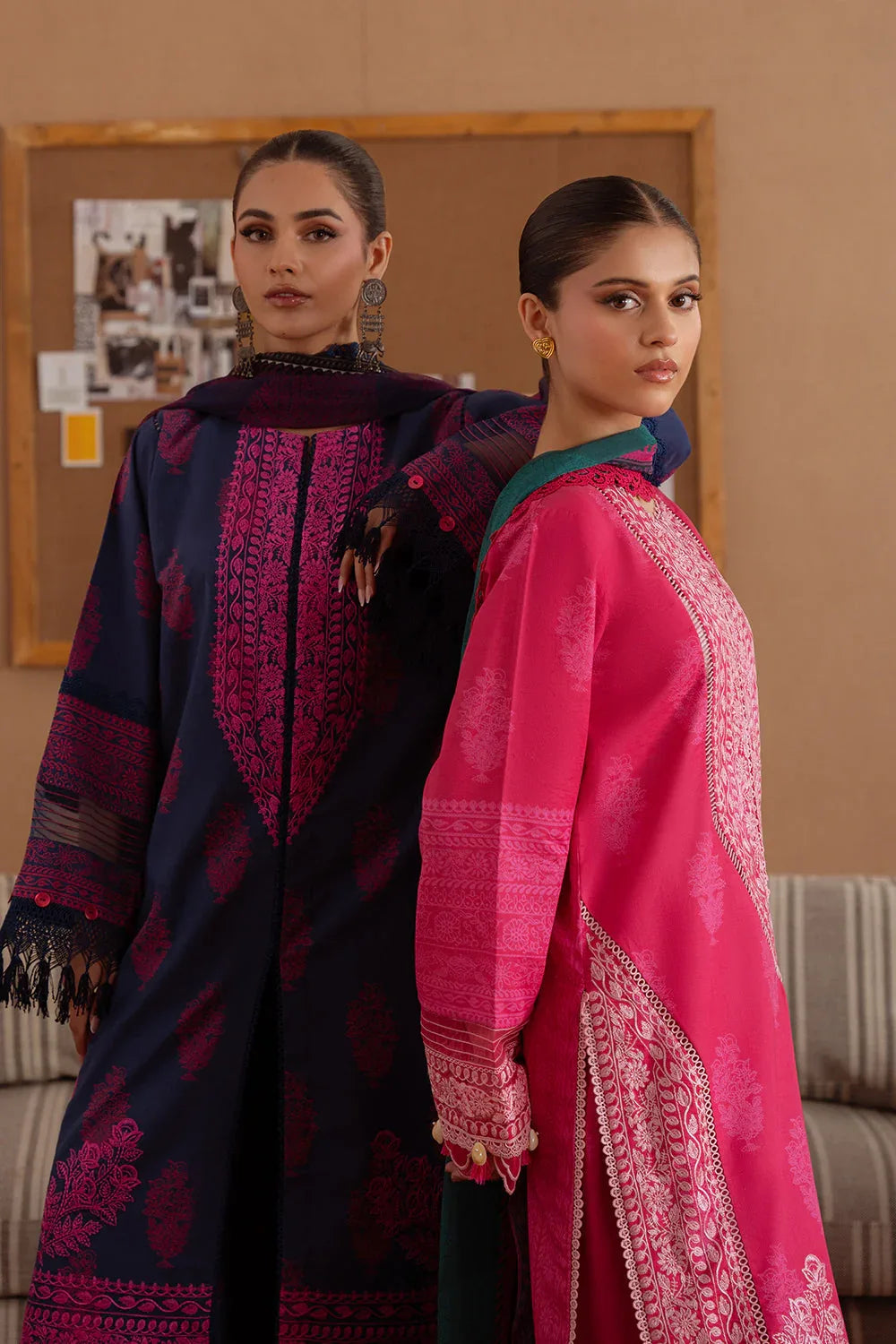 Saira Rizwan | Laanem Summer Lawn 25 | ELARA-A-SRL25-01 - Rang-e-Khaas