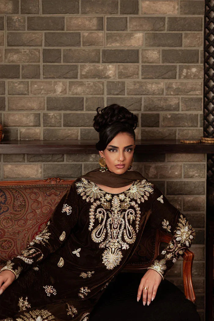 Saira Rizwan | Velvet Pret 25 | GURR-SRVP25-09 - Rang-e-Khaas