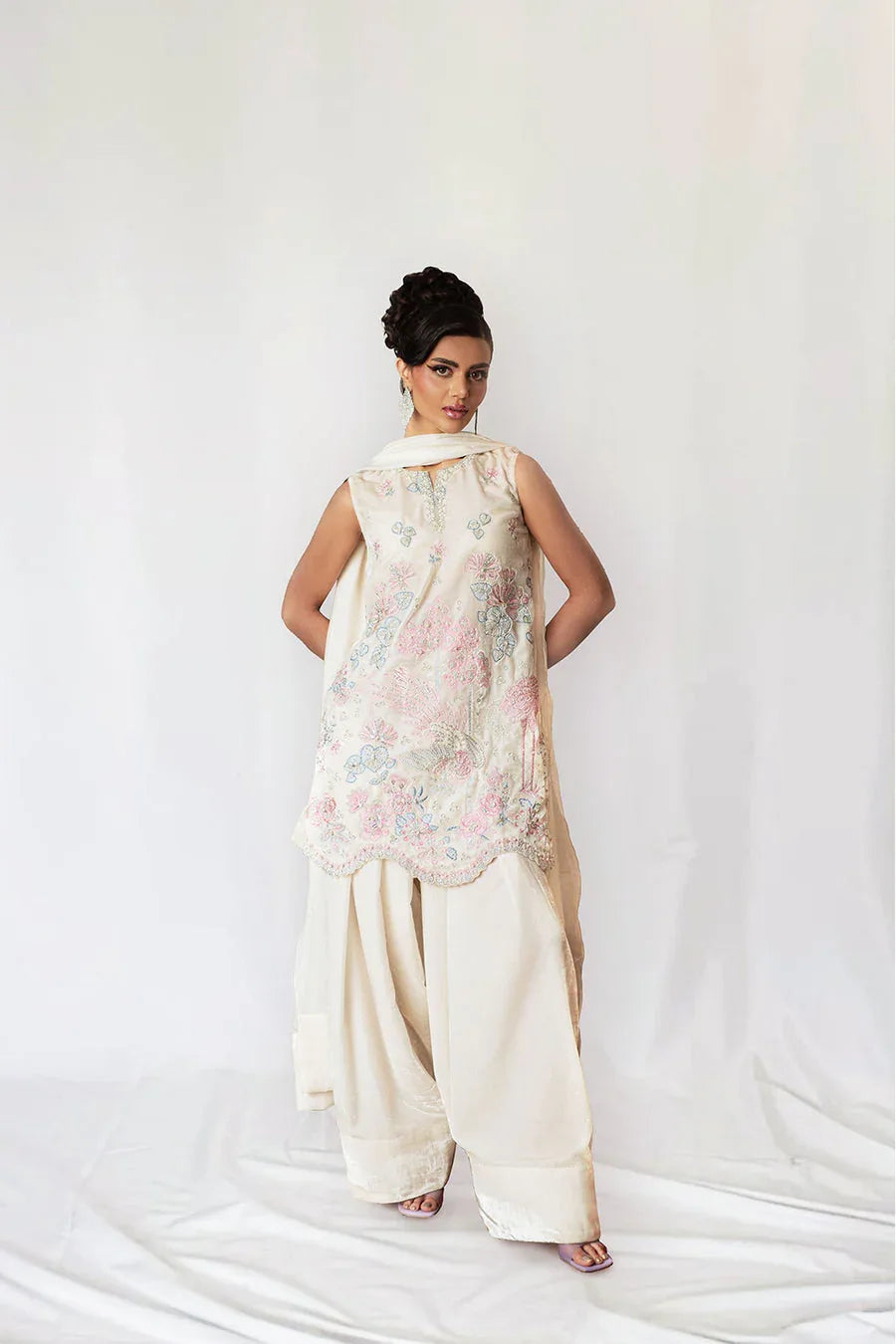 Saira Rizwan | Velvet Pret 25 | NARGIS-SRVP25-07 - Rang-e-Khaas