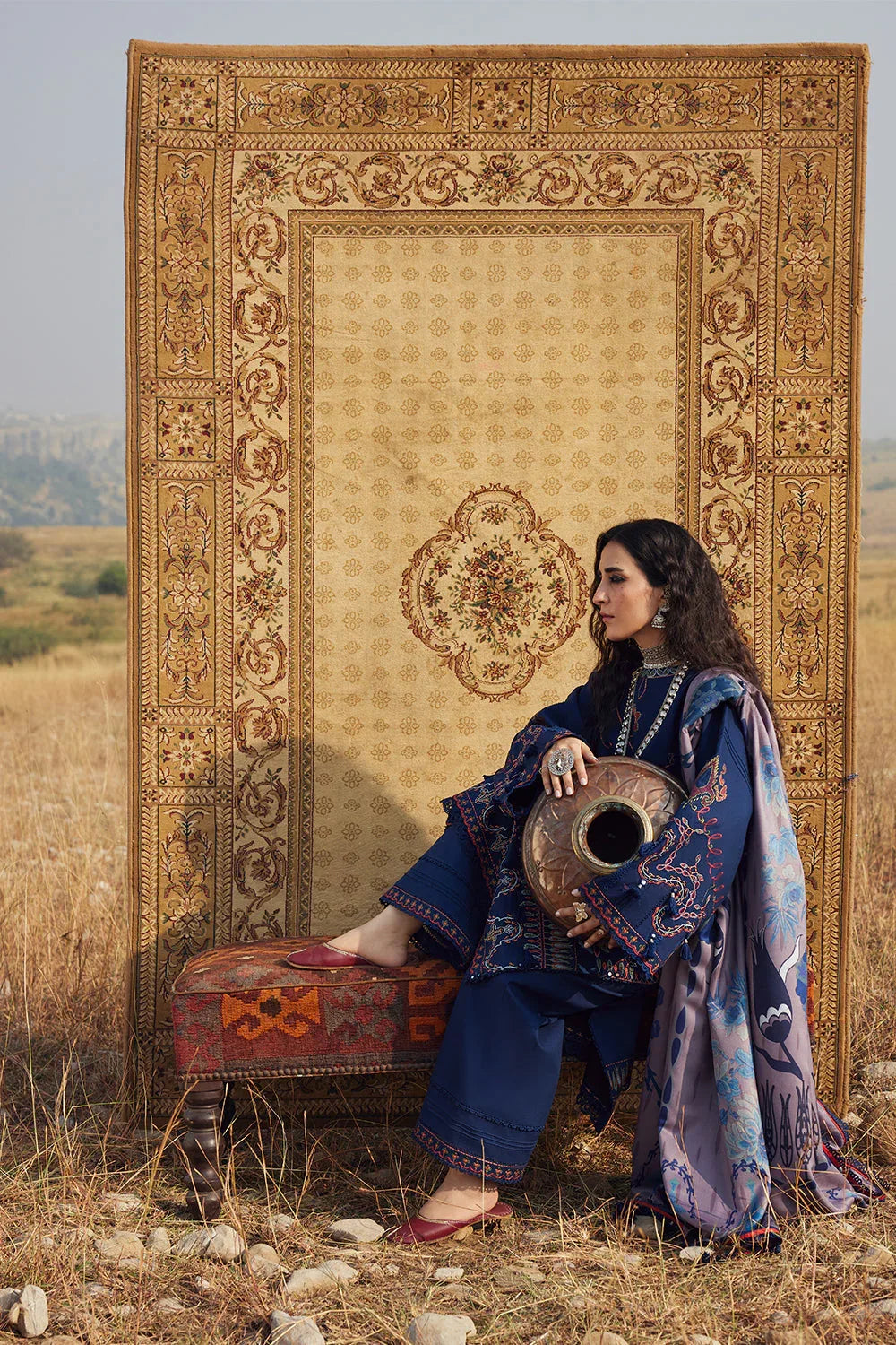 Saira Rizwan | Winter Khaddar 25 | MAHRUKH-SRW25-08 - Rang-e-Khaas