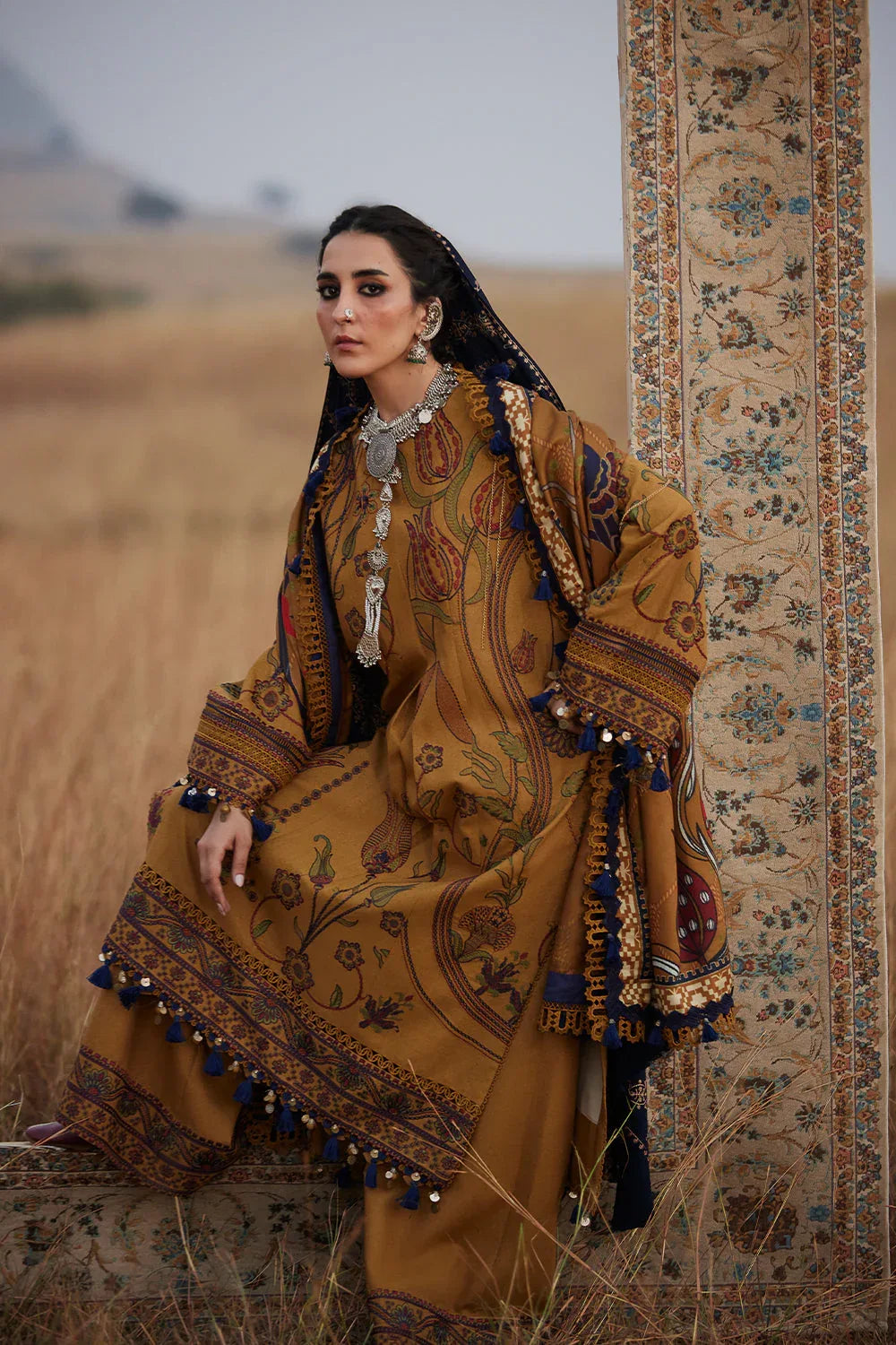 Saira Rizwan | Winter Khaddar 25 | LALEH-SRW25-07 - Rang-e-Khaas