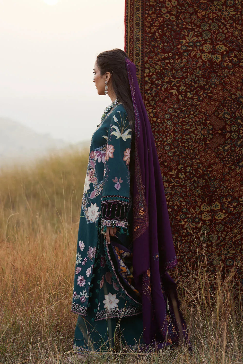 Saira Rizwan | Winter Khaddar 25 |SERENEH-SRW25-06 - Rang-e-Khaas
