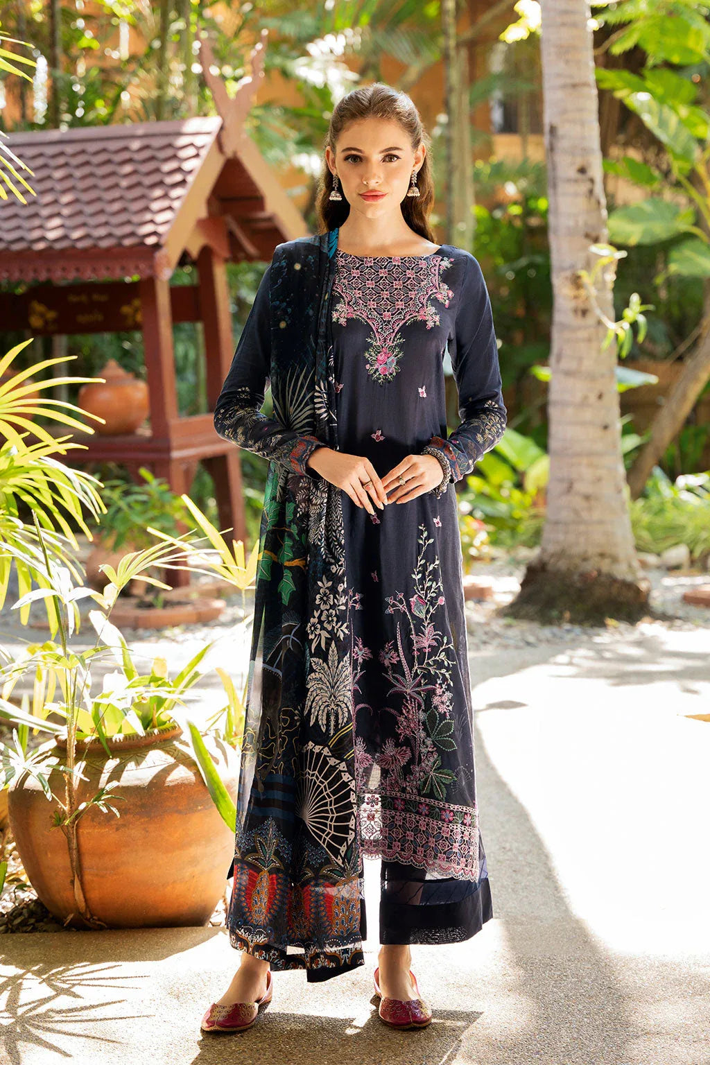 Ramsha | Ghazal Luxury Lawn | - Rang-e-Khaas