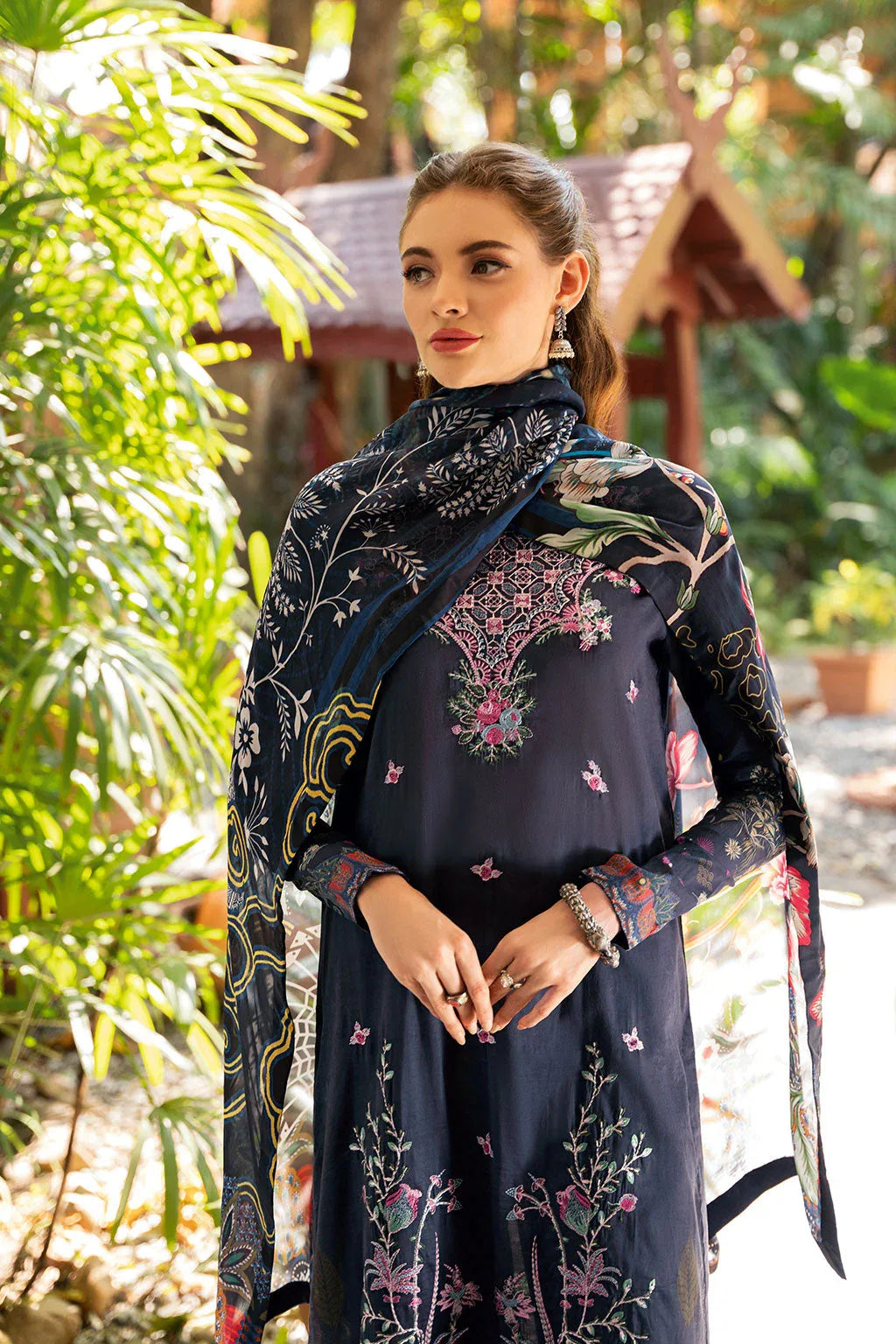 Ramsha | Ghazal Luxury Lawn | - Rang-e-Khaas