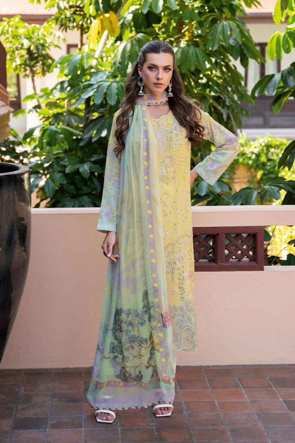Ramsha | Ghazal Luxury Lawn | G-308 - Rang-e-Khaas