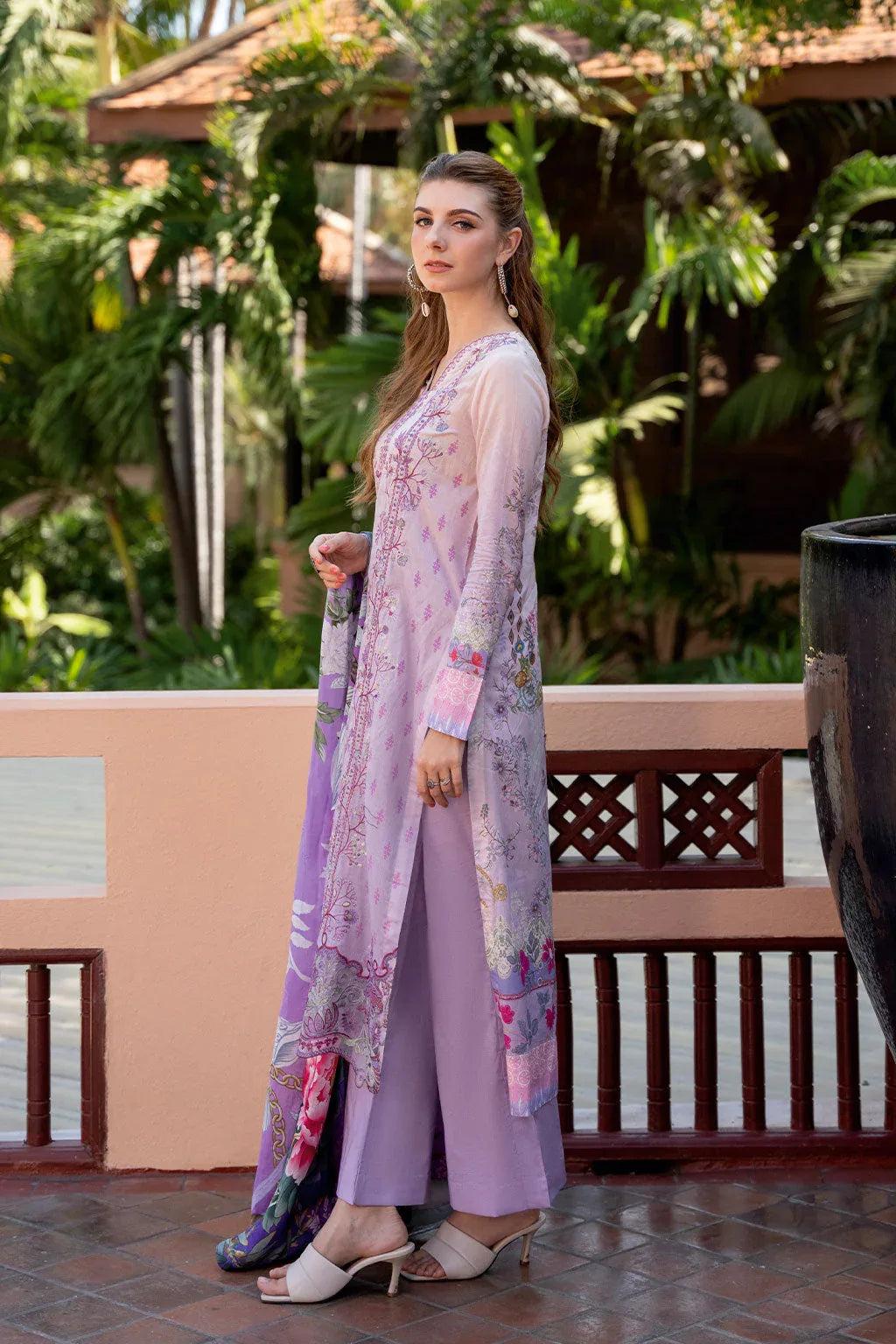 Ramsha | Ghazal Luxury Lawn | G-310 - Rang-e-Khaas