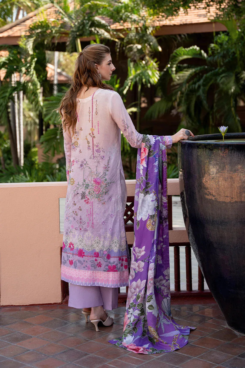 Ramsha | Ghazal Luxury Lawn | G-310 - Rang-e-Khaas