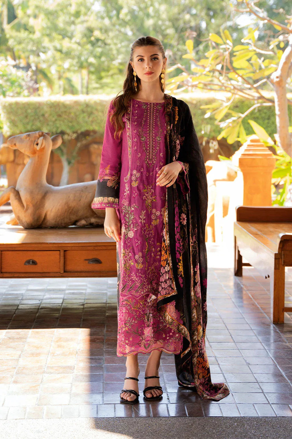 Ramsha | Ghazal Luxury Lawn | G-311 - Rang-e-Khaas
