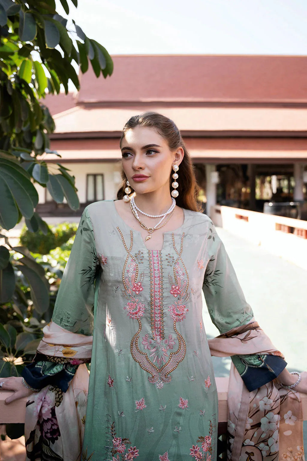 Ramsha | Ghazal Luxury Lawn | G-312 - Rang-e-Khaas