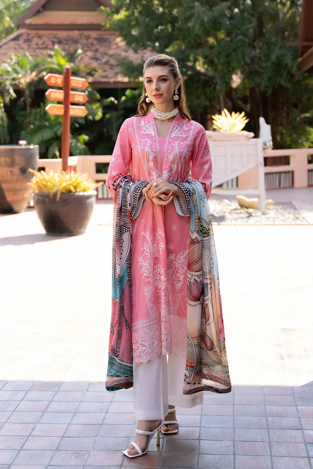 Ramsha | Ghazal Luxury Lawn | G-307 - Rang-e-Khaas