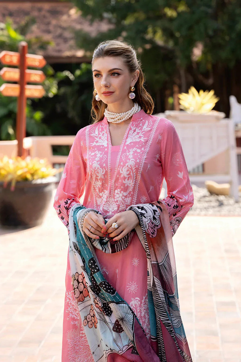 Ramsha | Ghazal Luxury Lawn | G-307 - Rang-e-Khaas