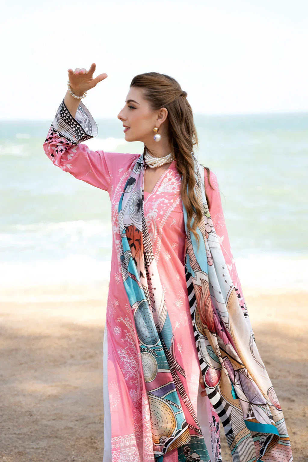 Ramsha | Ghazal Luxury Lawn | G-307 - Rang-e-Khaas