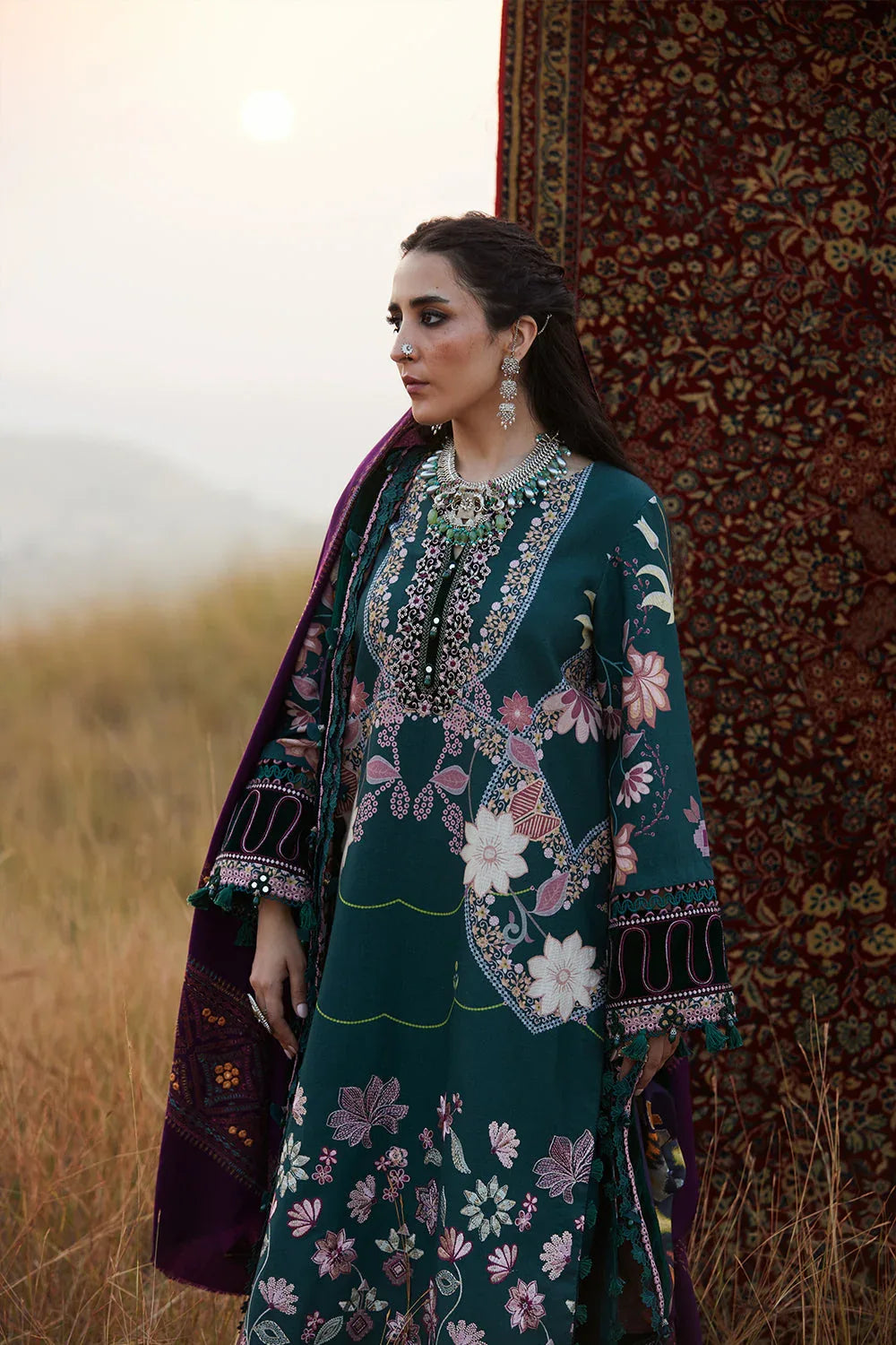 Saira Rizwan | Winter Khaddar 25 |SERENEH-SRW25-06 - Rang-e-Khaas