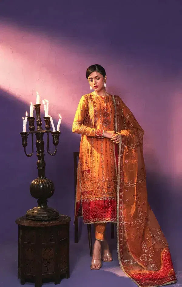 Gisele | Zarish Festive Collection 23 | Gul Makai - Rang-e-Khaas