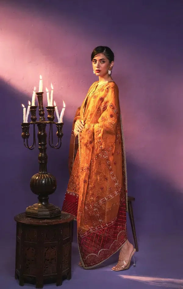 Gisele | Zarish Festive Collection 23 | Gul Makai - Rang-e-Khaas