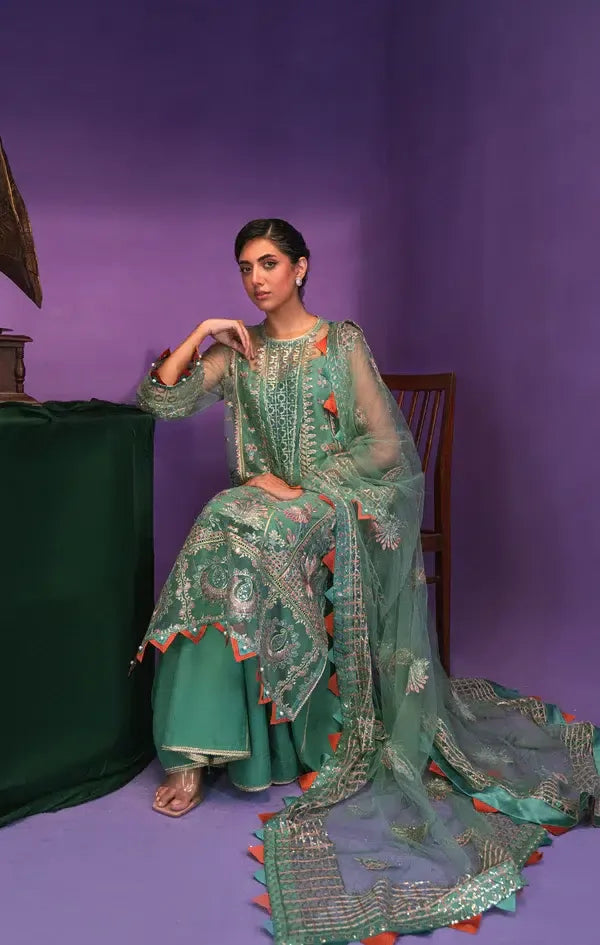 Gisele | Zarish Festive Collection 23 | Nazo - Rang-e-Khaas