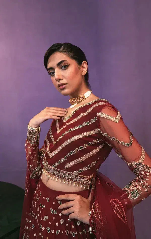 Gisele | Zarish Festive Collection 23 | Lalzari - Rang-e-Khaas