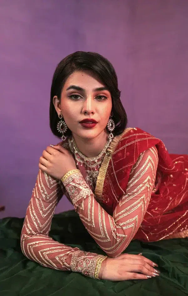 Gisele | Zarish Festive Collection 23 | Serina - Rang-e-Khaas