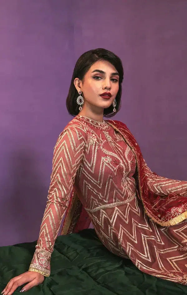 Gisele | Zarish Festive Collection 23 | Serina - Rang-e-Khaas